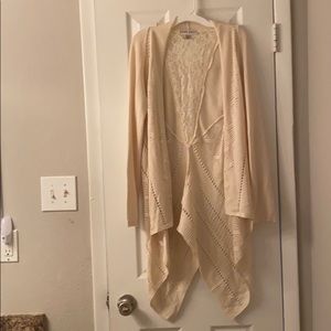 Cream cardigan